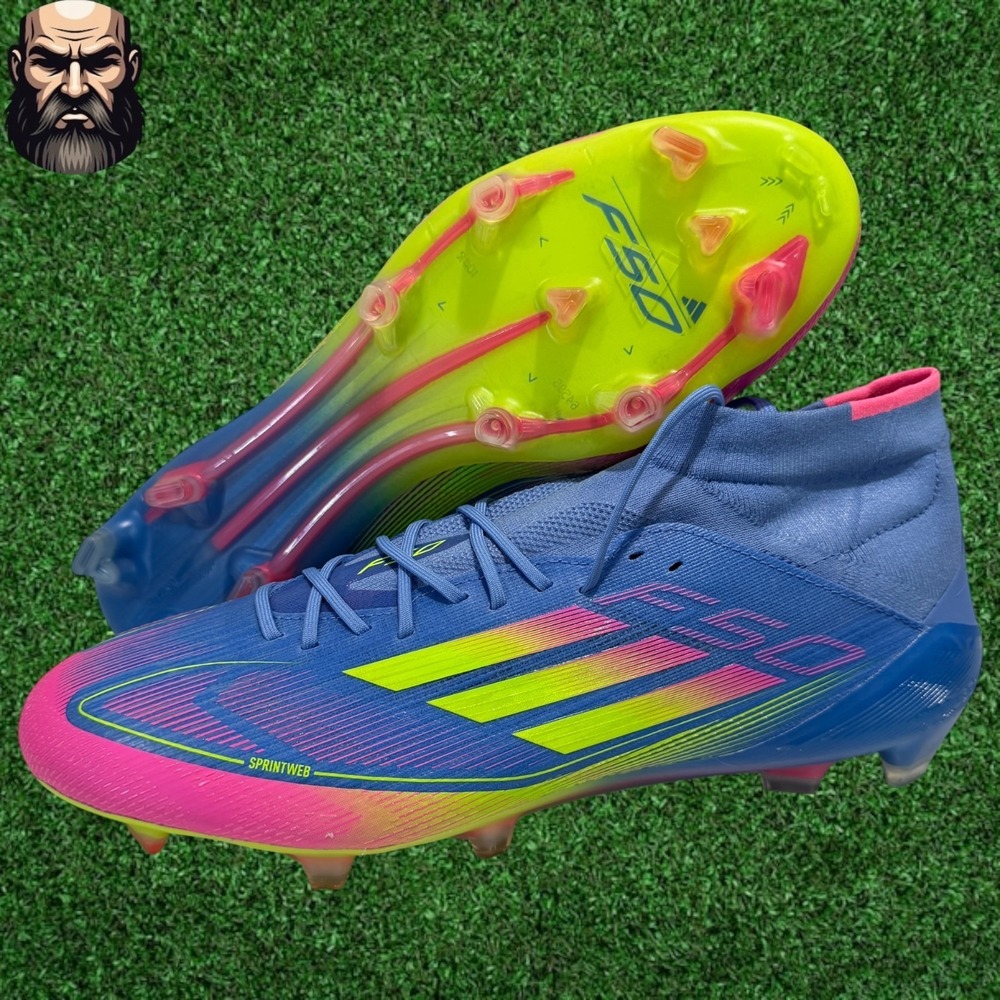 Adidas F50 Elite Mid FG Celestial Victory Soccer Cleats IH3861‎ Women's Size 12